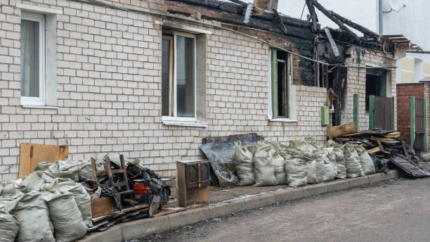 Professional Smoke Damage Removal technician working in Loretto, MN